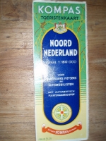 Kompas toeristenkaart Noord Nederland