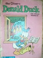 Donald Duck nr. 21 van 25 mei 1968