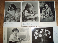 Set kaarten hartelijk gefeliciteerd 1943
